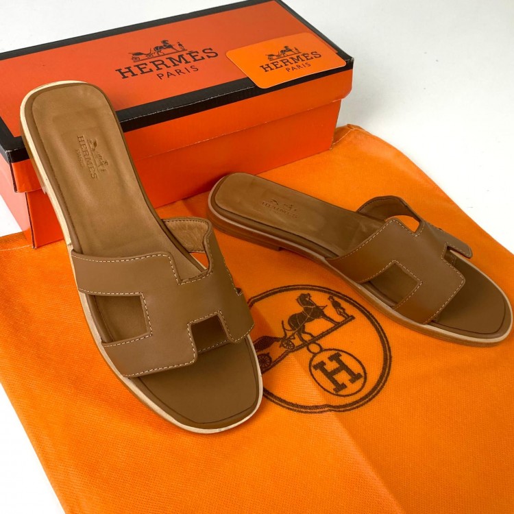 HERMES SANDALS ORAN TERLİK TABA